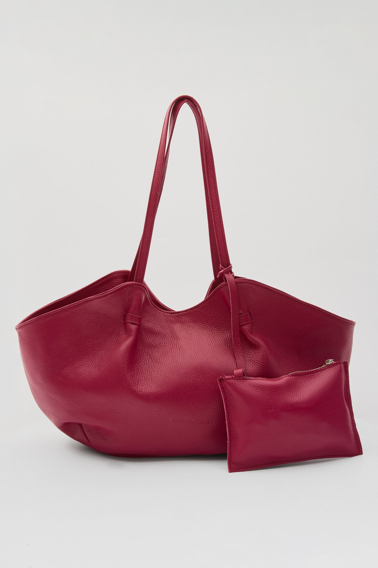 BLUSH ΔEΡΜΑΤΙΝΗ SHOPPER ΤΣΑΝΤΑ ΜATZENTA