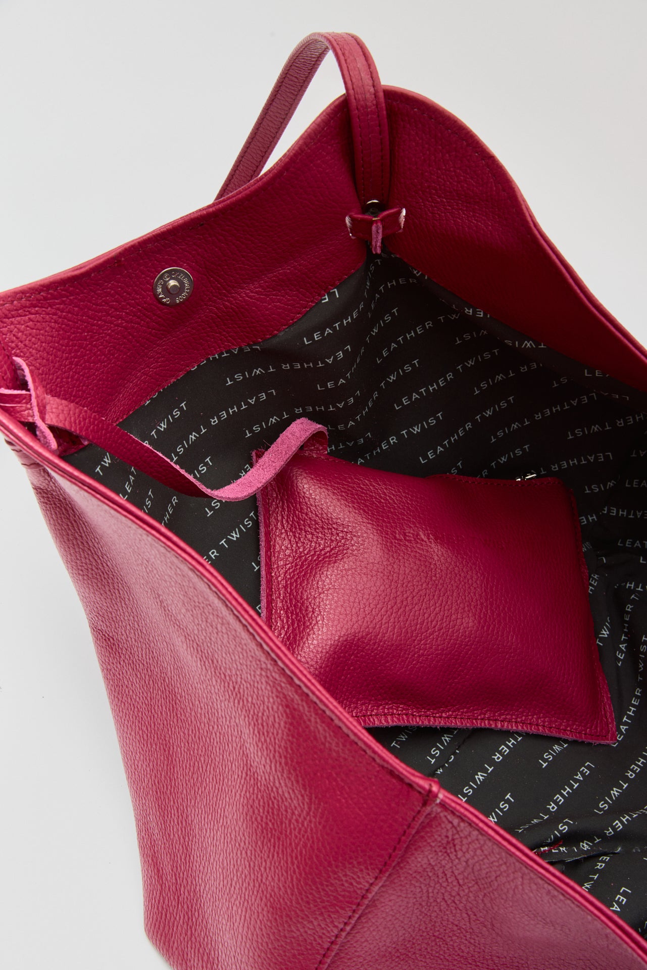 BLUSH ΔEΡΜΑΤΙΝΗ SHOPPER ΤΣΑΝΤΑ ΜATZENTA