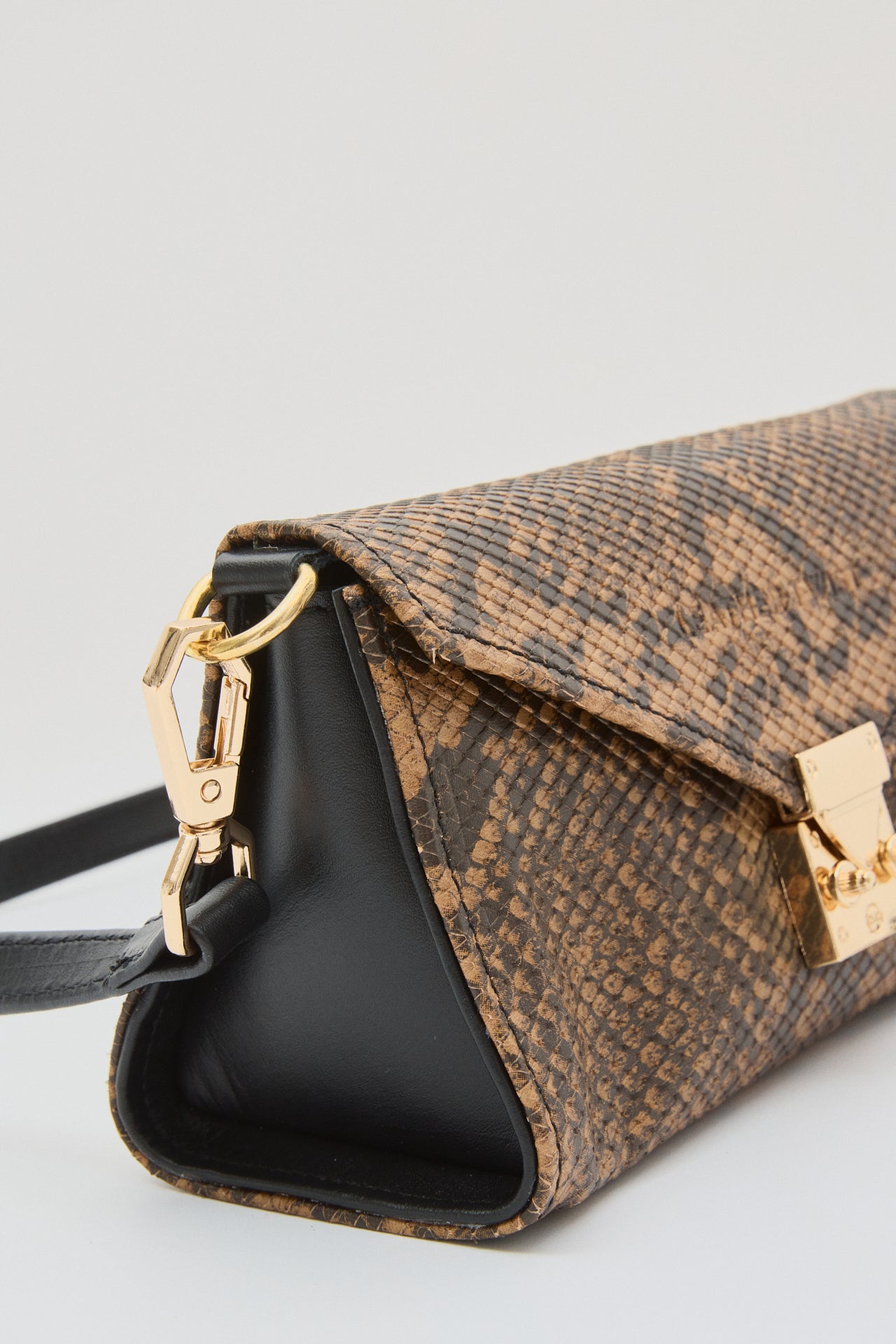 LOCKETTE ΤΣΑΝΤΑ ΧΙΑΣΤΙ SNAKE PRINT ΔΕΡΜΑ