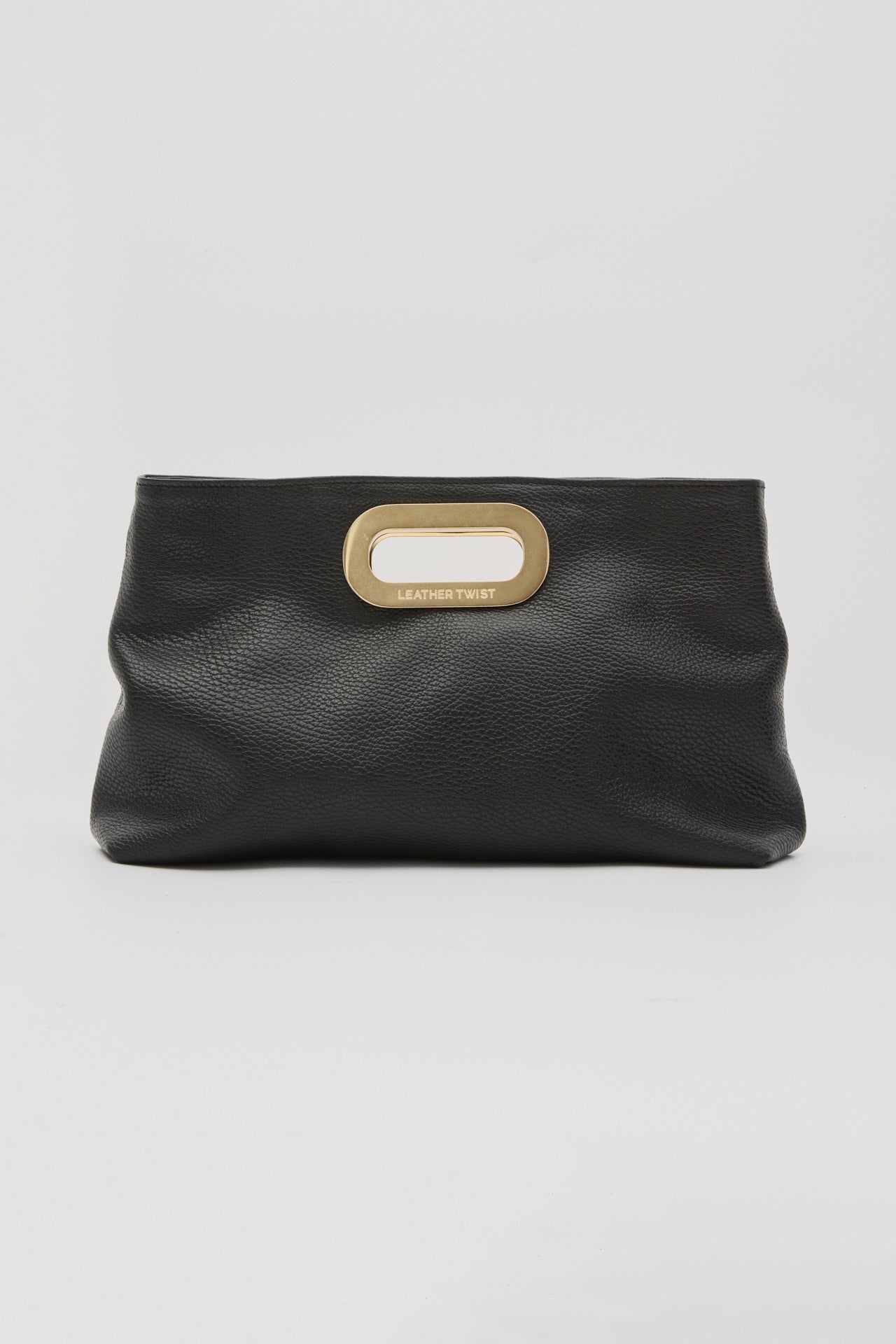 GOT HER ΔΕΡΜΑΤΙΝΗ CLUTCH ΤΣΑΝΤΑ ΜΑΥΡΗ