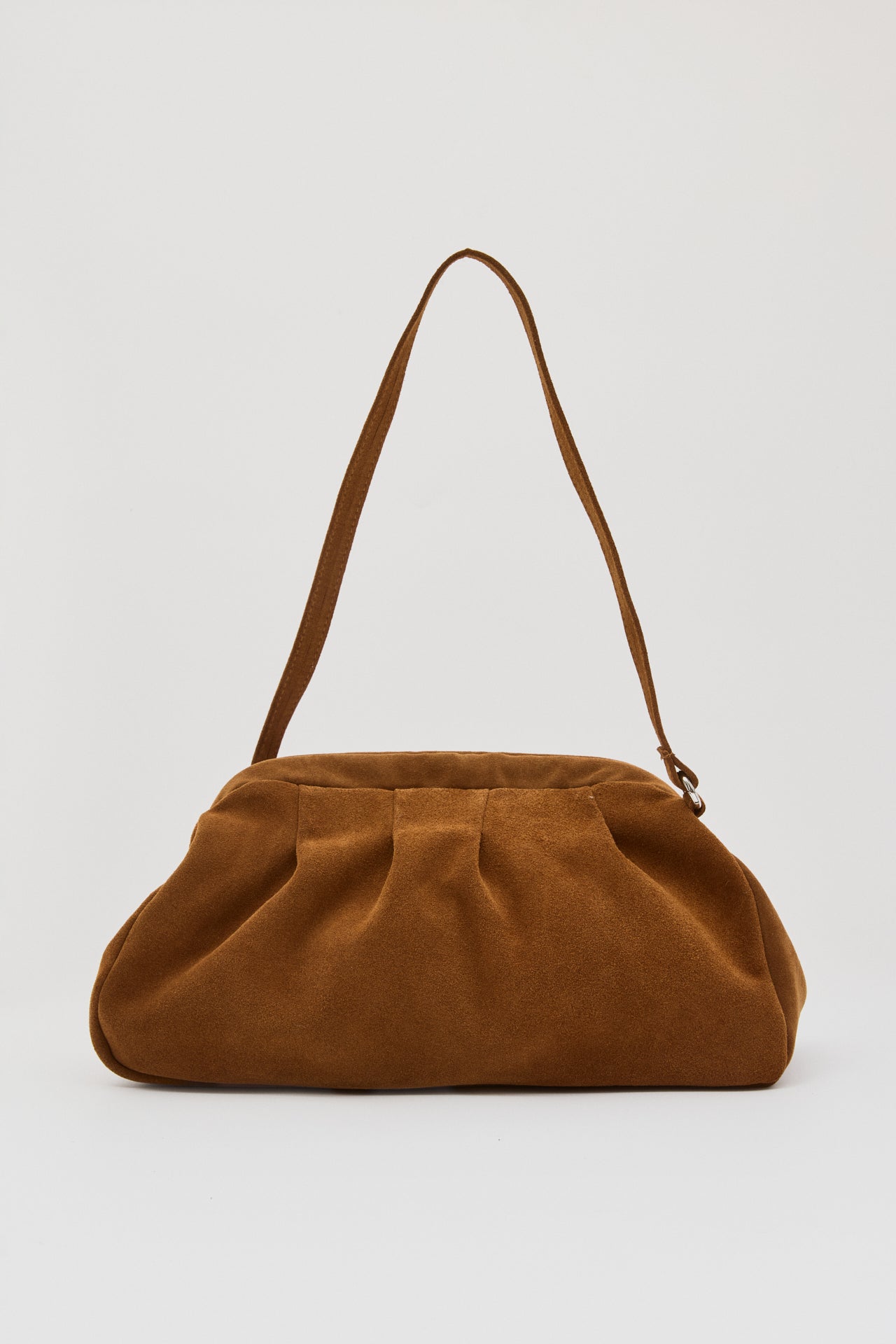 DIMI ΔΕΡΜΑΤΙΝΗ CLUTCH SUEDE ΤΣΑΝΤΑ ΤΑΜΠΑ