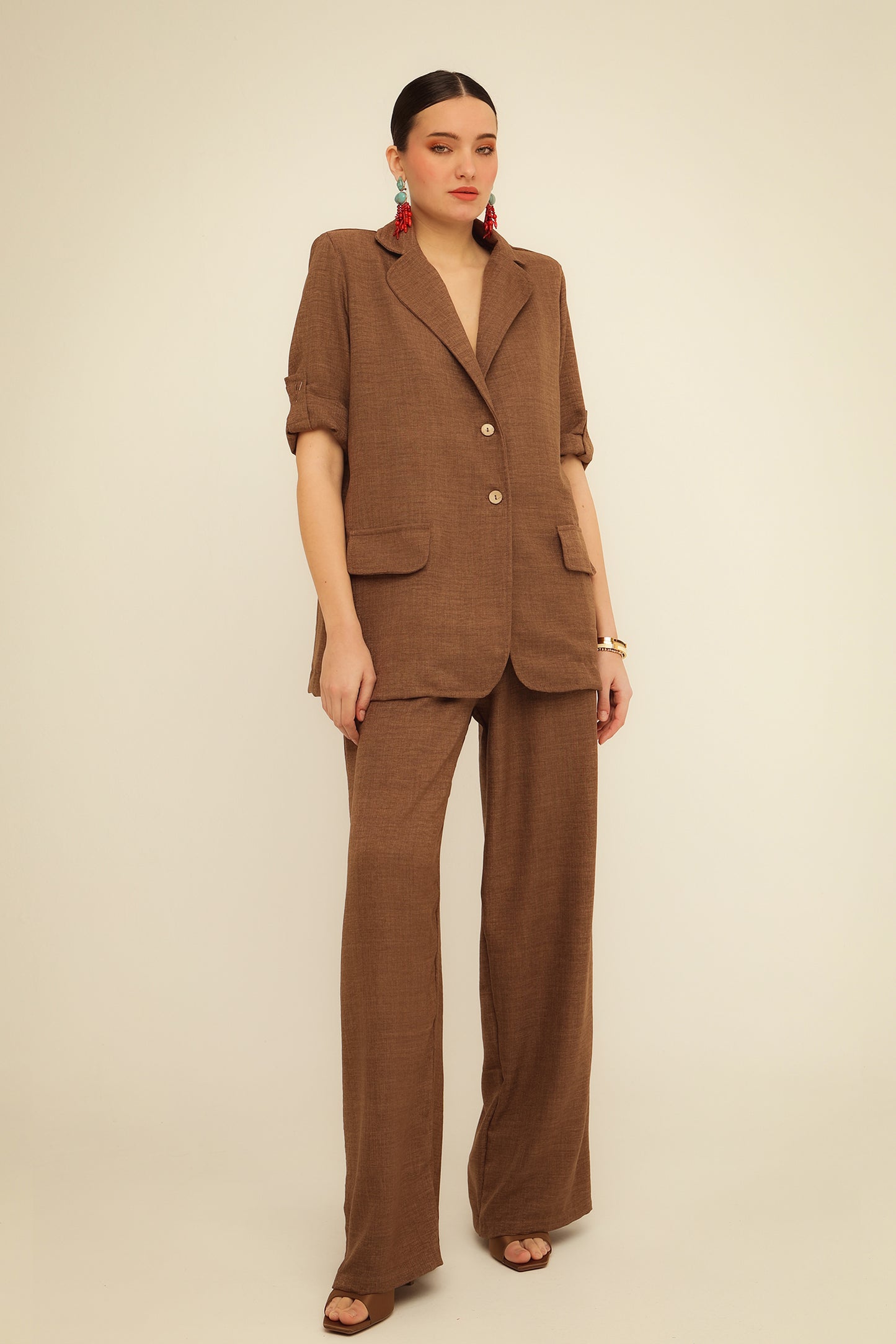 LYRA SUIT Jacket & AVA Pants (camel)