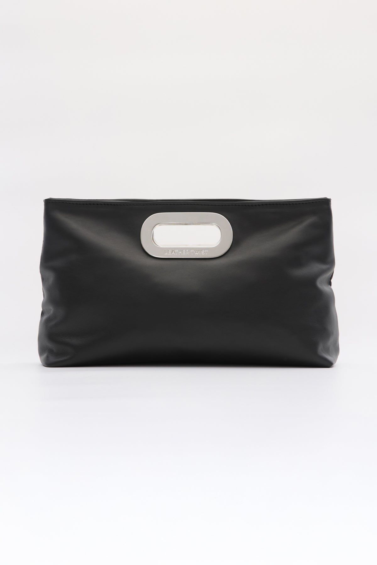 GOT HER ΔΕΡΜΑΤΙΝΗ CLUTCH ΤΣΑΝΤΑ ΜΑΥΡΗ