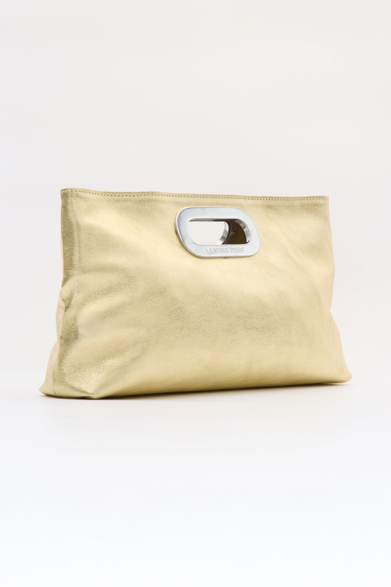GOT HER ΔΕΡΜΑΤΙΝΗ CLUTCH ΤΣΑΝΤΑ ΧΡΥΣΗ