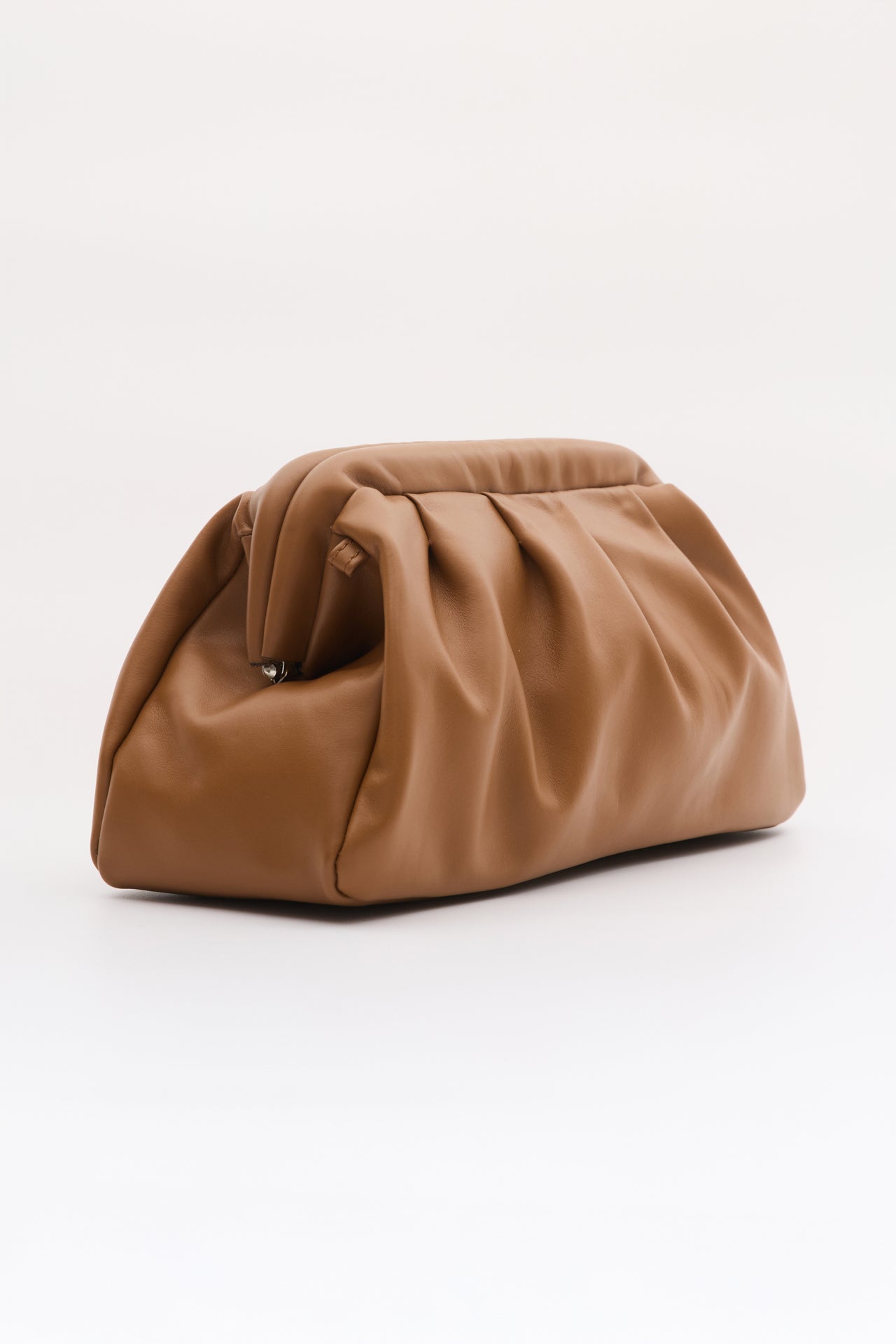 DIMI ΔΕΡΜΑΤΙΝΗ CLUTCH ΤΣΑΝΤΑ ΤΑΜΠΑ