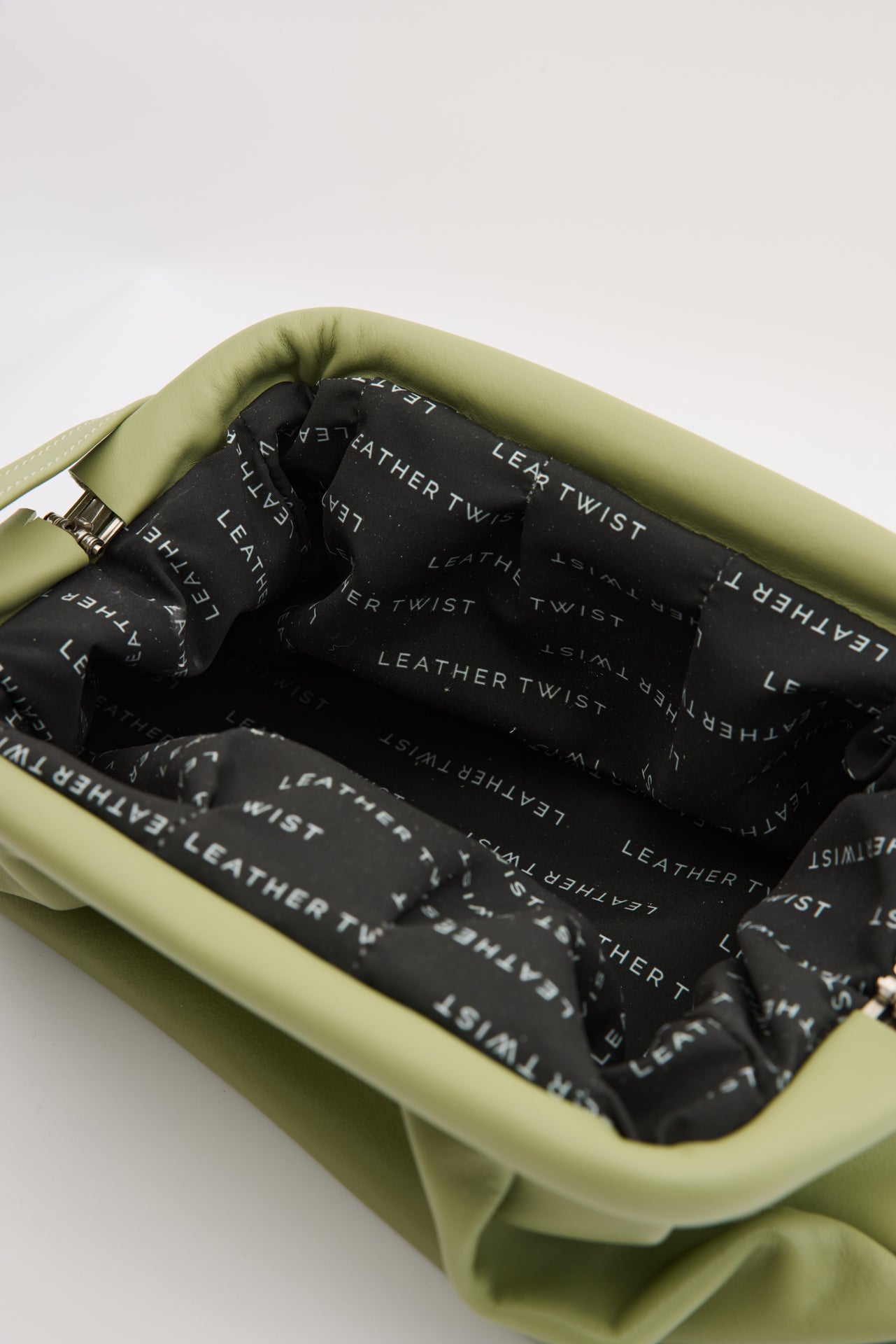 DIMI ΔΕΡΜΑΤΙΝΗ CLUTCH ΤΣΑΝΤΑ ΜΕΝΤΑ