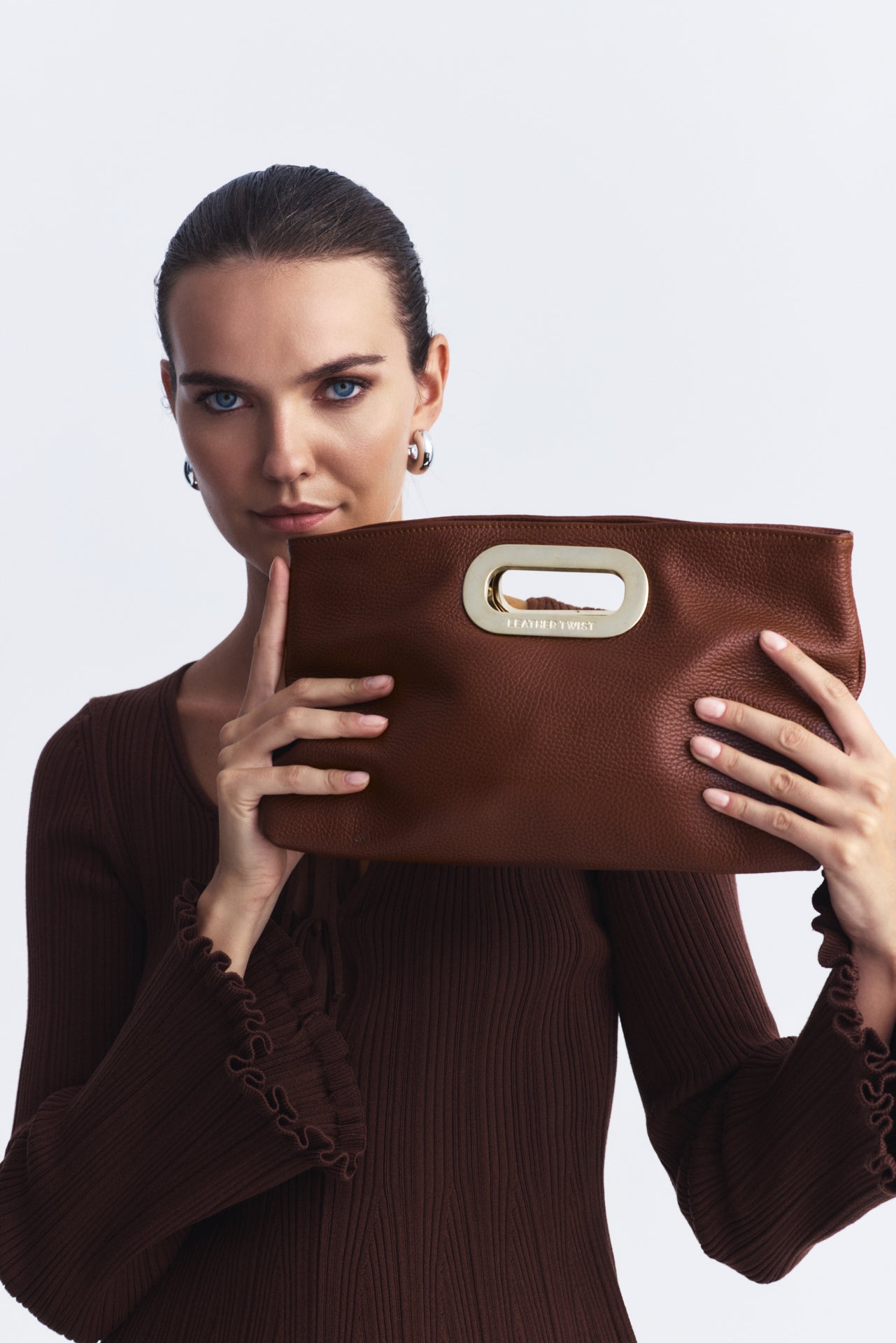 GOT HER ΔΕΡΜΑΤΙΝΗ CLUTCH ΤΣΑΝΤΑ ΚΑΦΕ