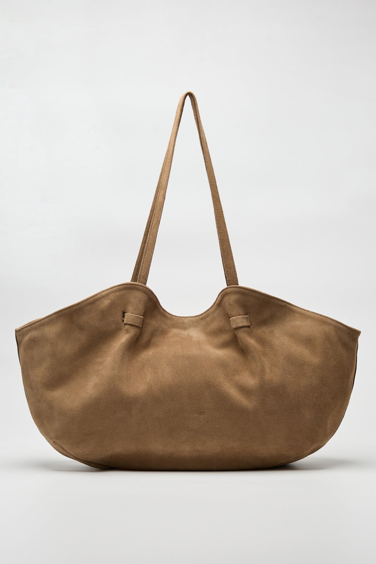 BLUSH ΔEΡΜΑΤΙΝΗ SHOPPER ΤΣΑΝΤΑ ΠΟΥΡΟ SUEDE