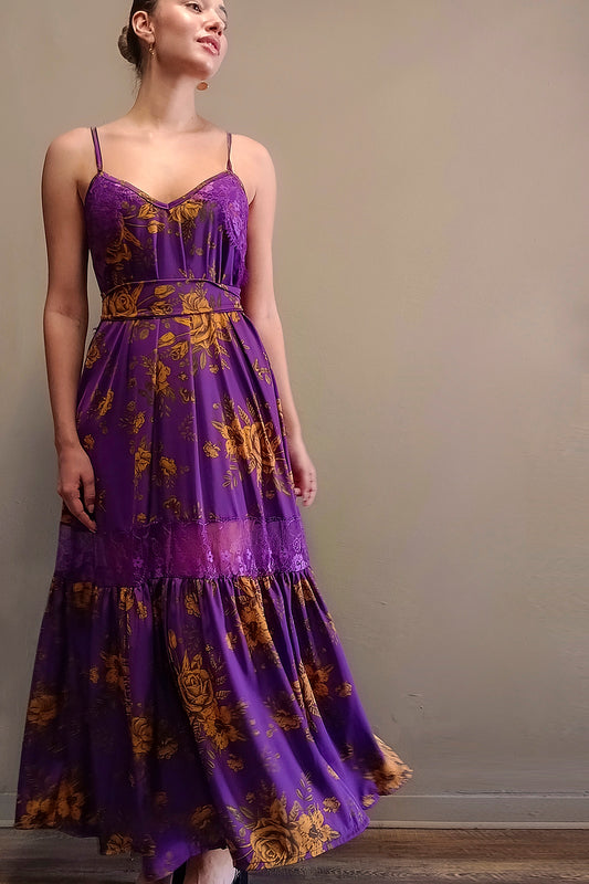 MELTEMI DRESS (PURPLE)