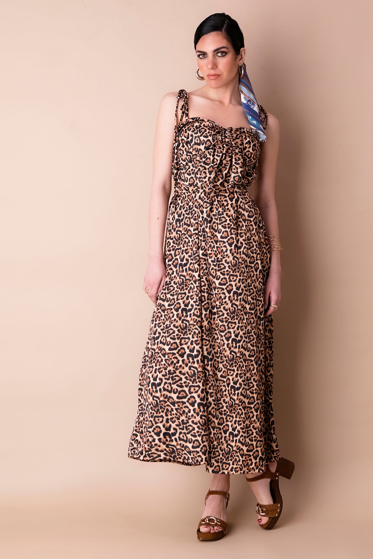 MONICA DRESS (LEOPARD)
