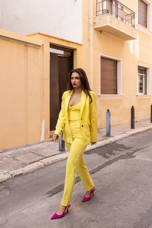 IRINA YELLOW TROUSERS