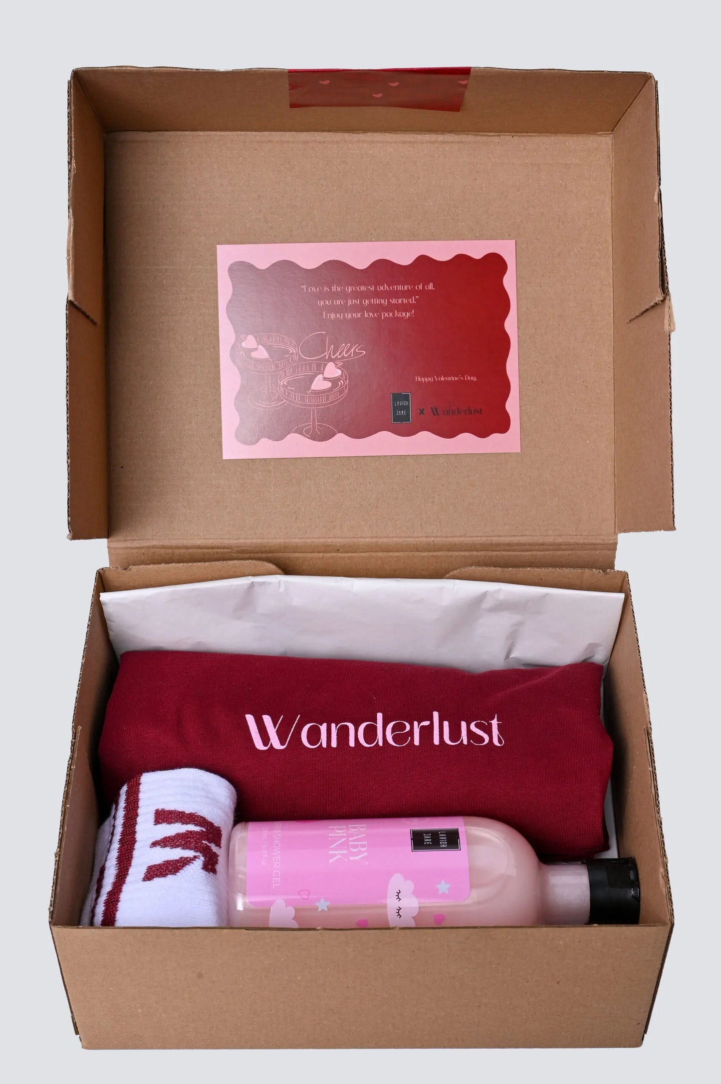 Wanderlust x Lavishcare Lovebox