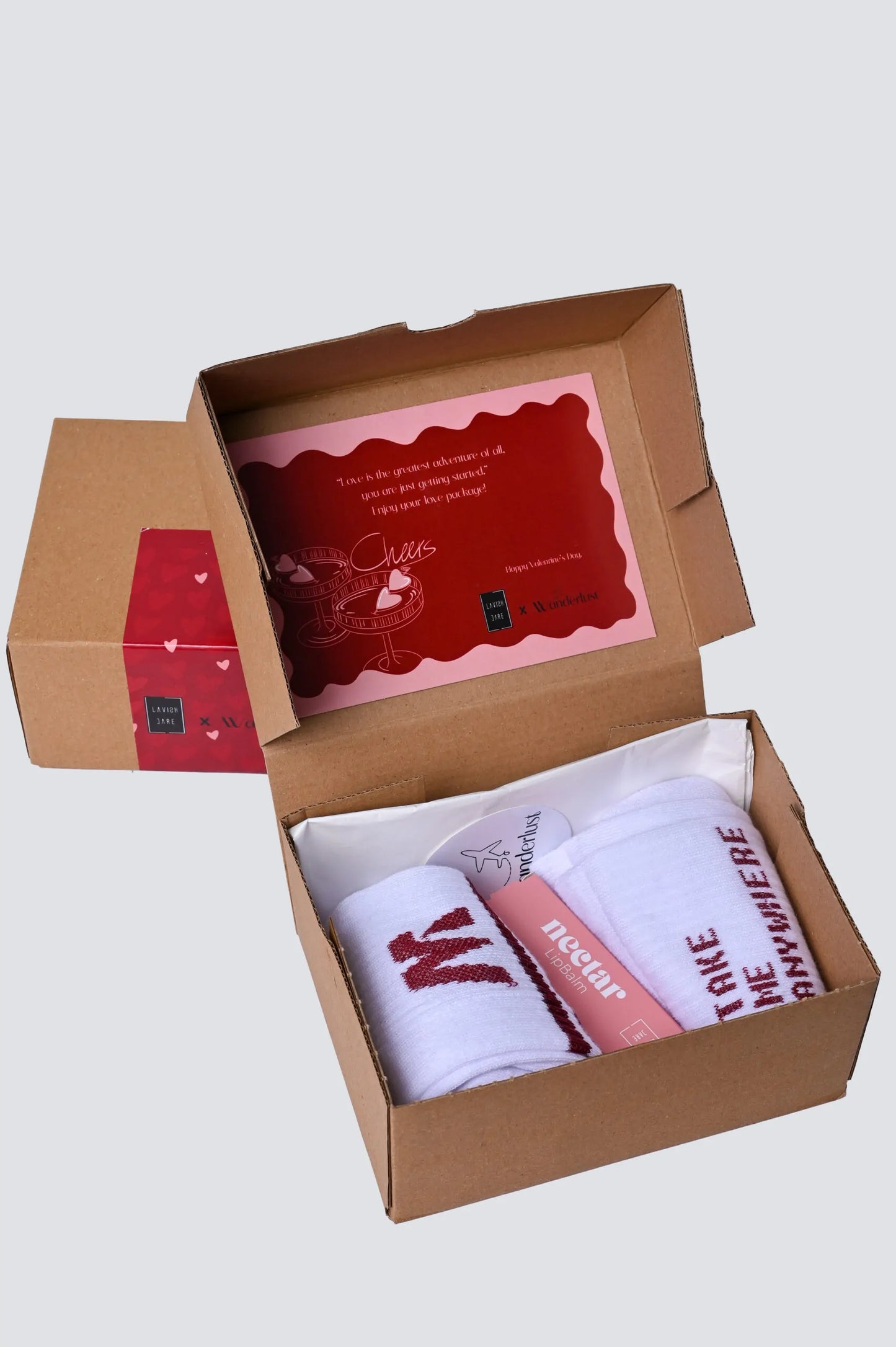 Wanderlust x Lavish care mini Glovebox