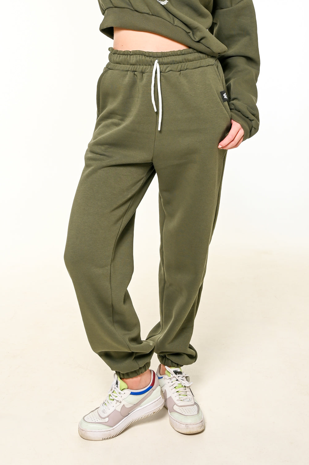 Tennis Hoodie Set Khaki