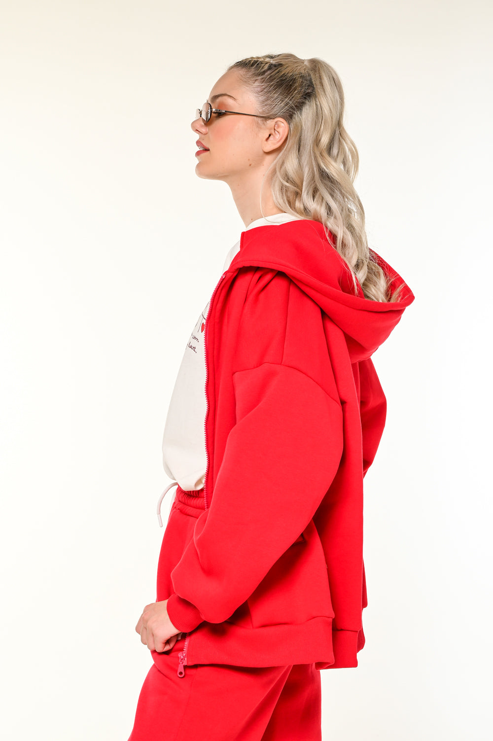 Oversized Jacket - Red