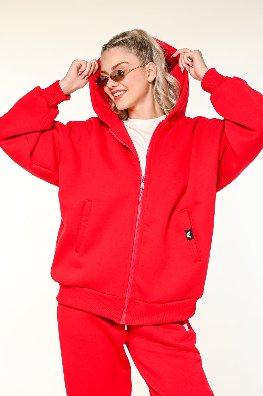 Oversized Jacket - Red