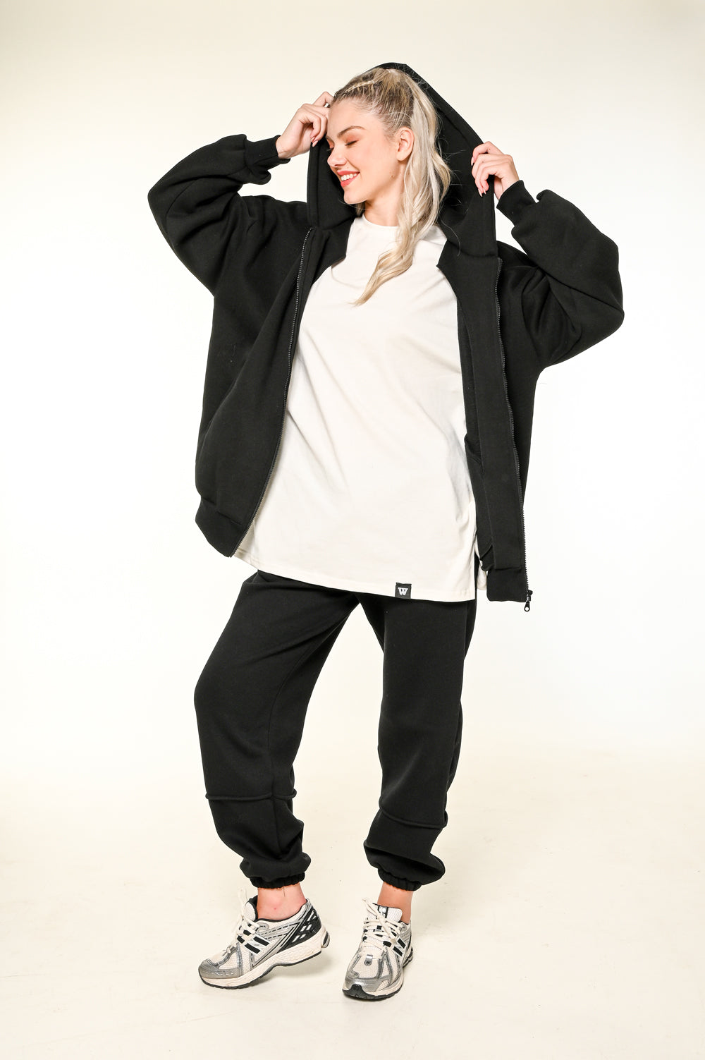 Oversized Jacket - Black