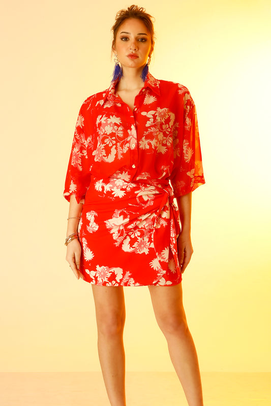 CLAUDIA (RED) SHIRT