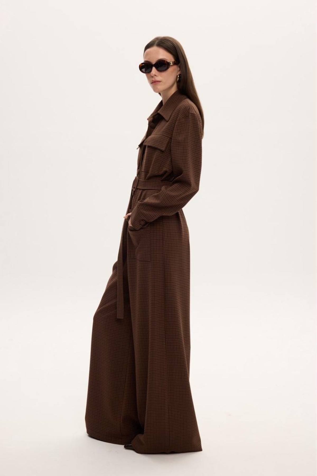 WEEKEND'S JUMPSUIT CHECKED