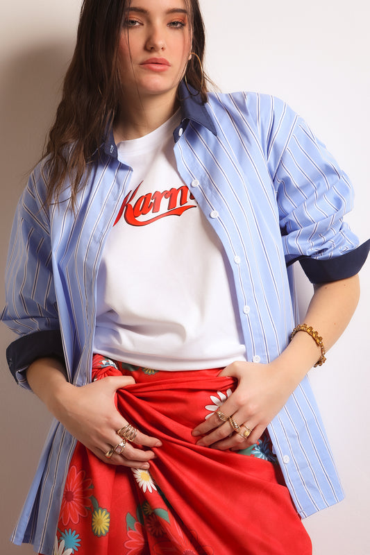 SKY SHIRT (blue lines)