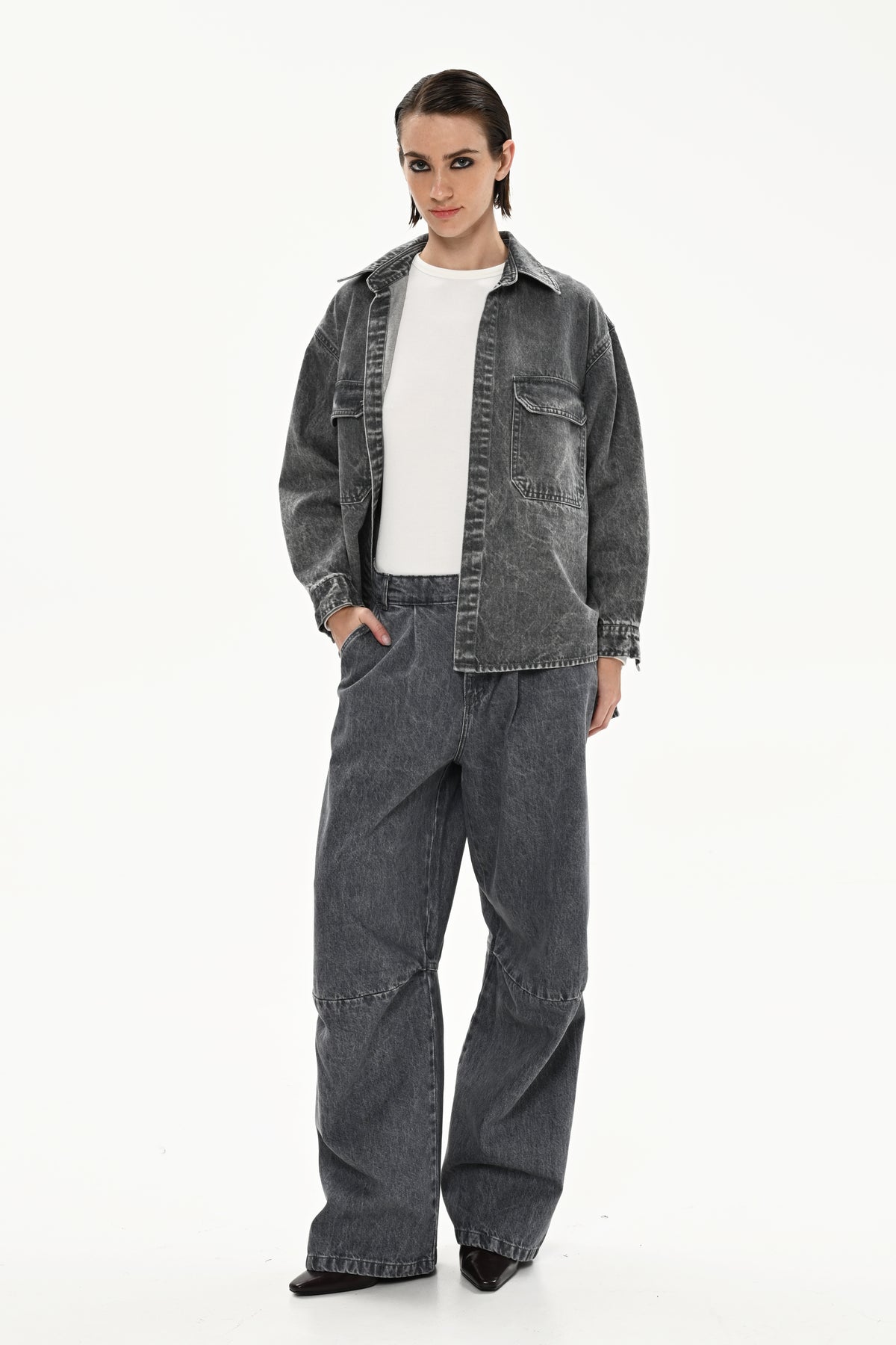 Veronica Jacket Stone Black