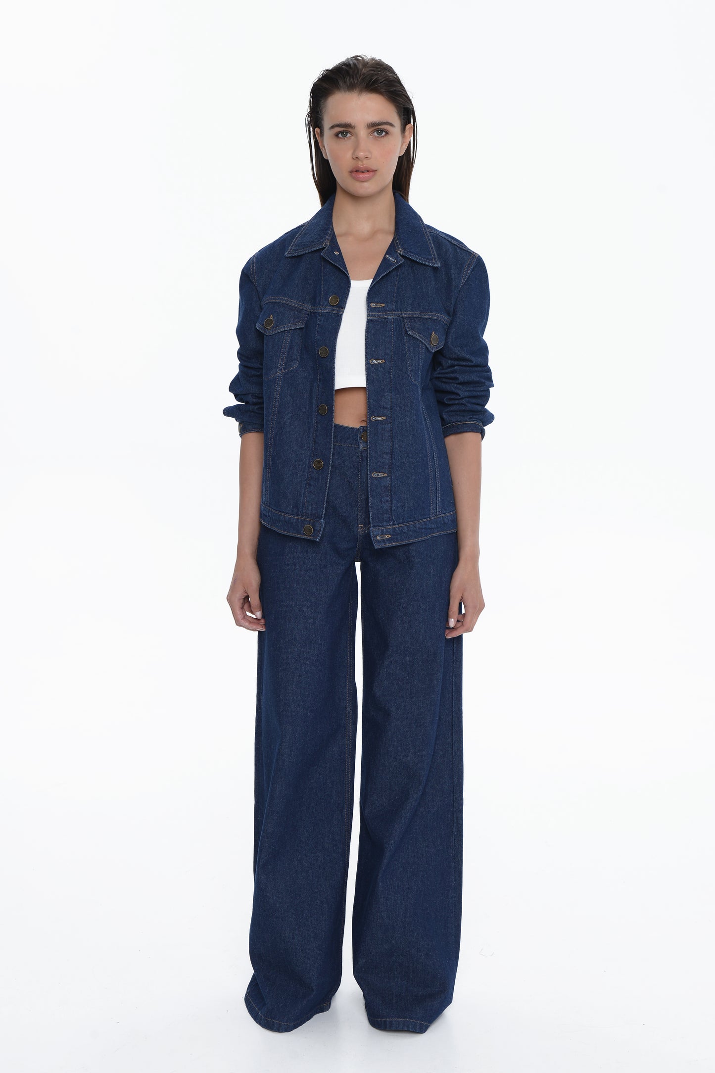 Kira Jacket Blue Rain