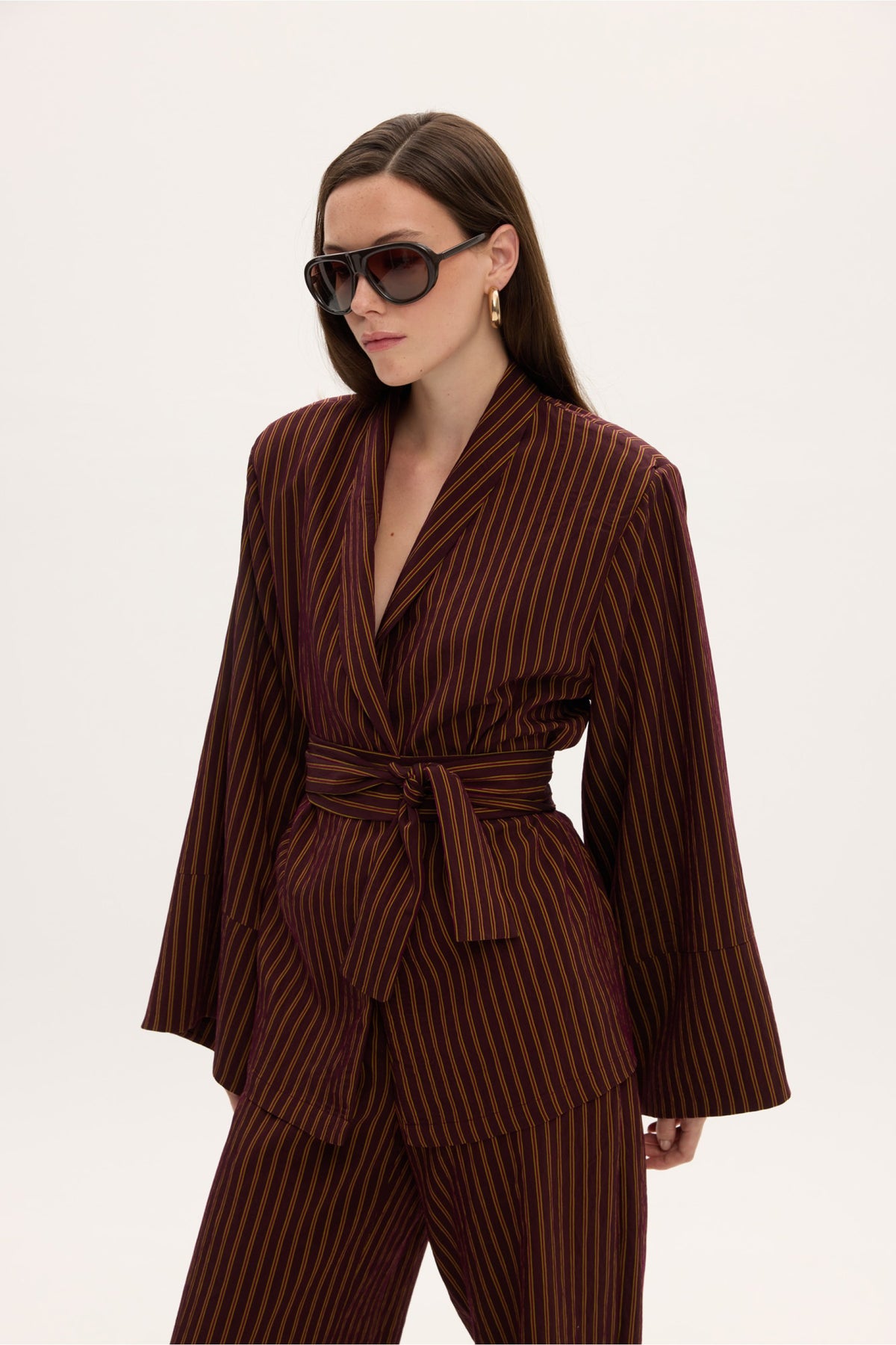STRIPPED PYJAMA SET