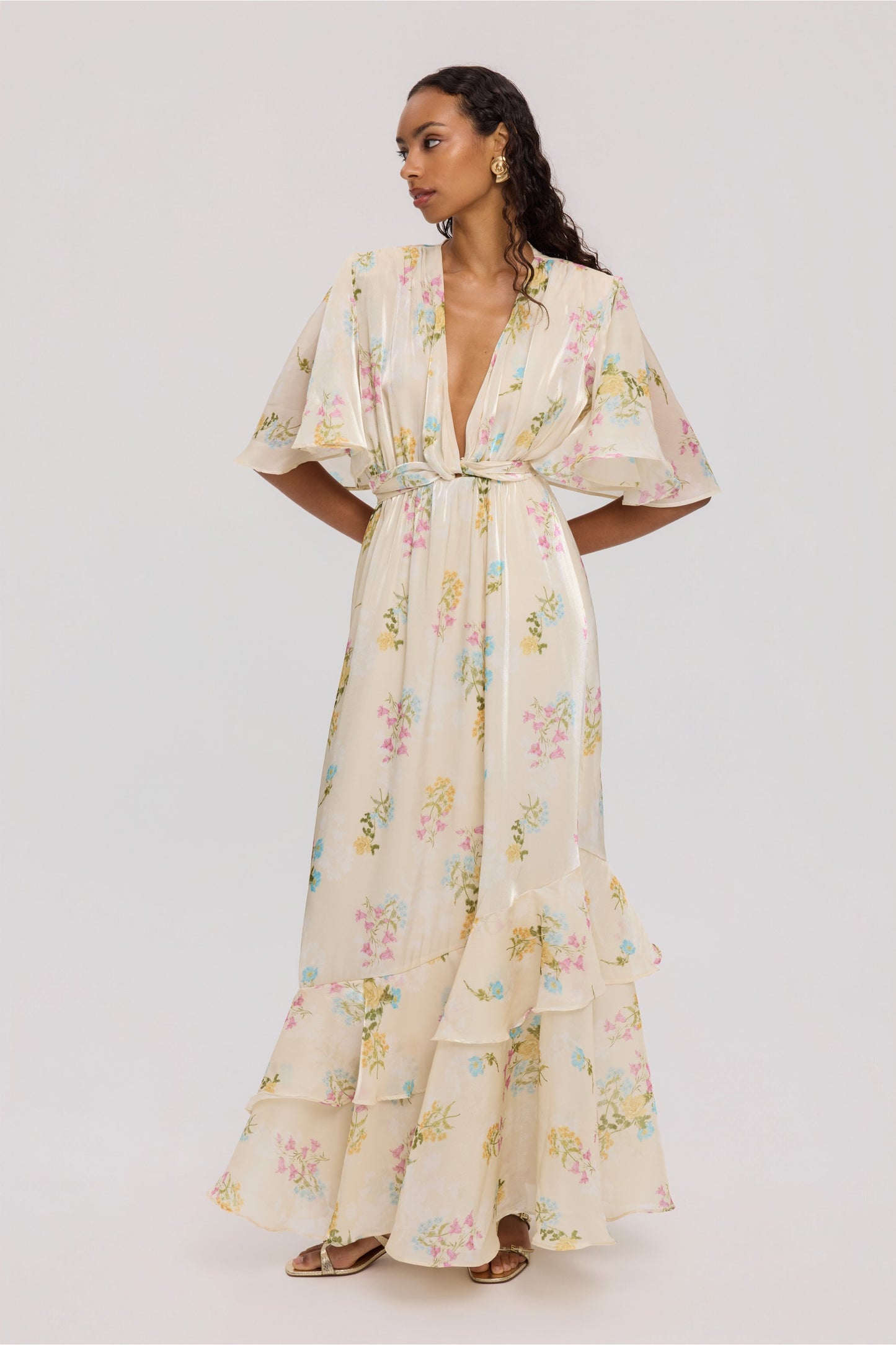 BUTTER BLOSSOM LONG DRESS