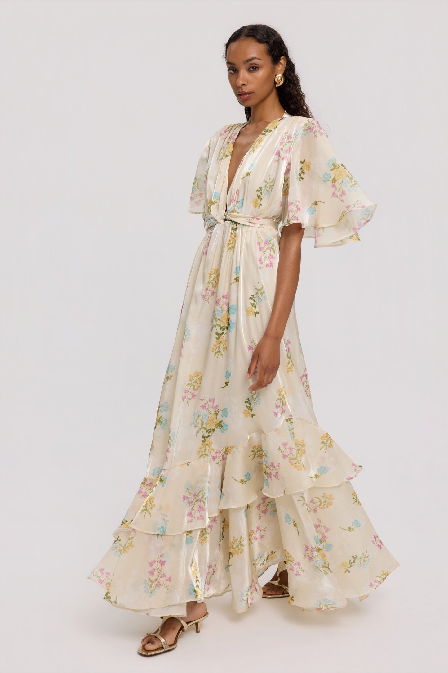 BUTTER BLOSSOM LONG DRESS