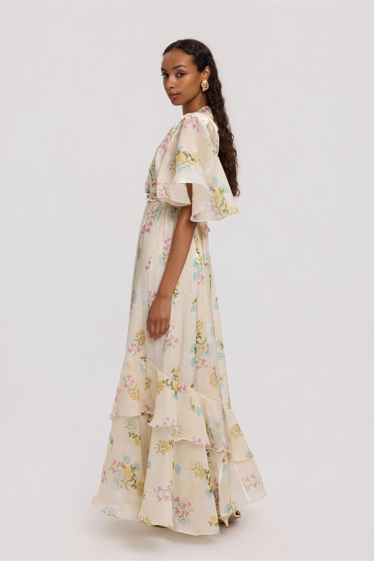 BUTTER BLOSSOM LONG DRESS