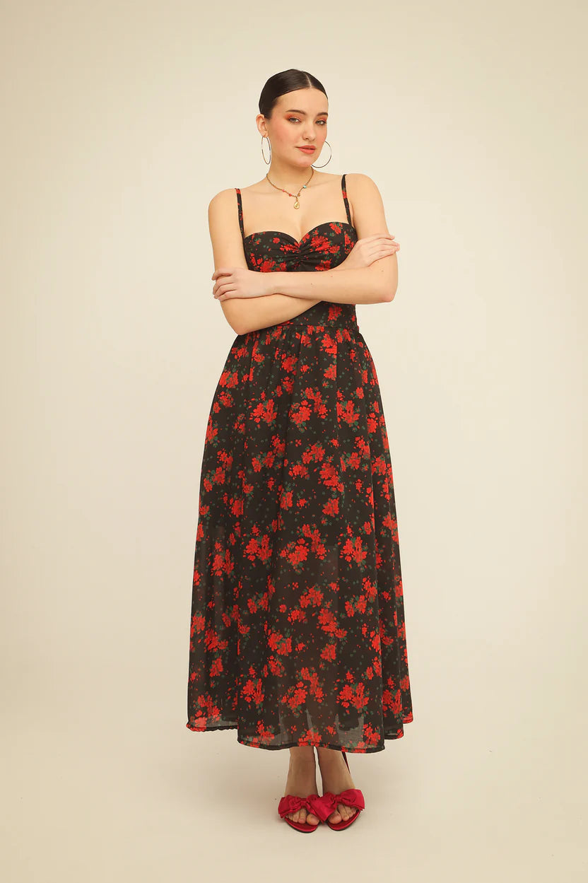 VALENTINA DRESS (BLACK)