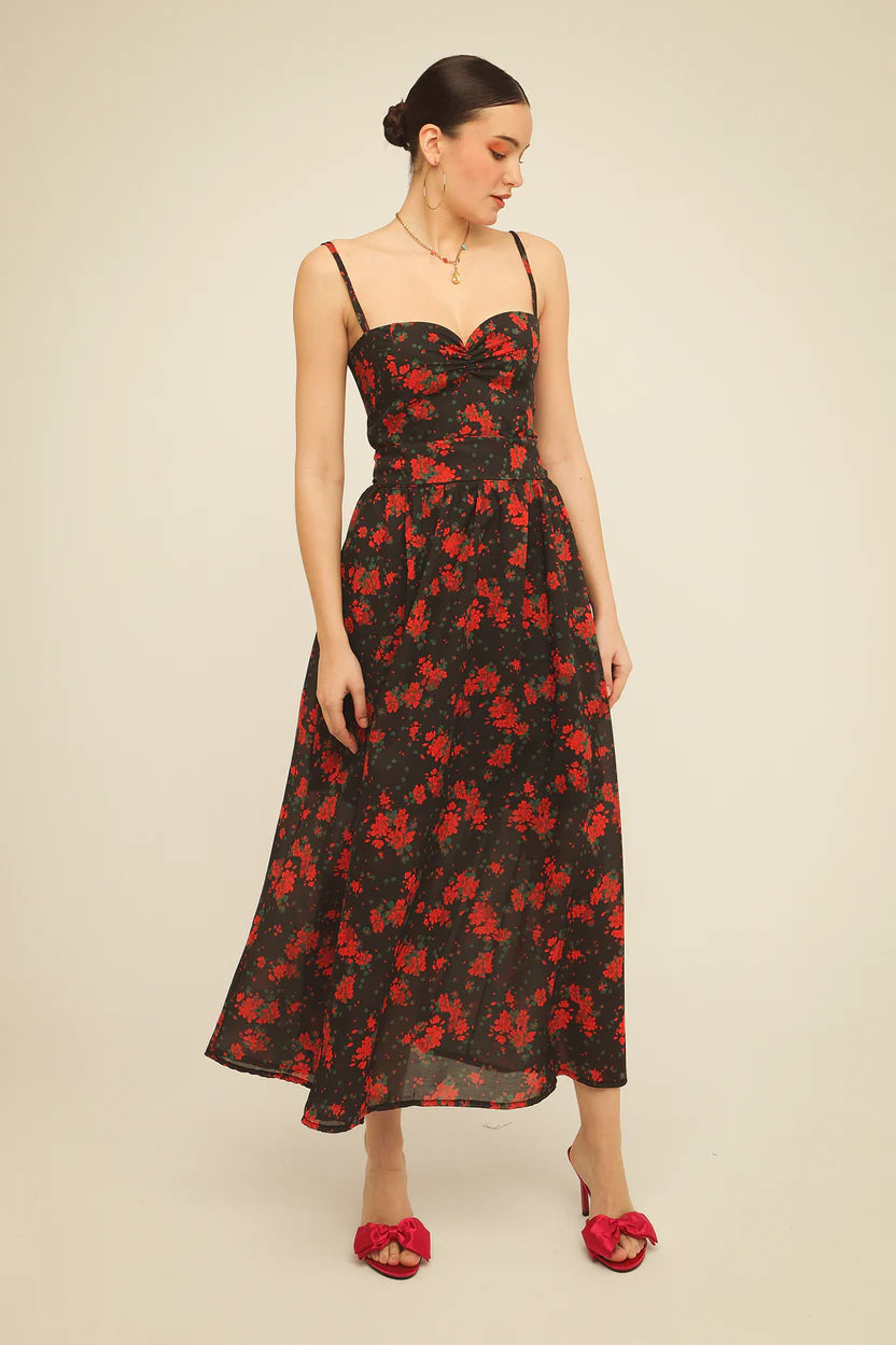 VALENTINA DRESS (BLACK)