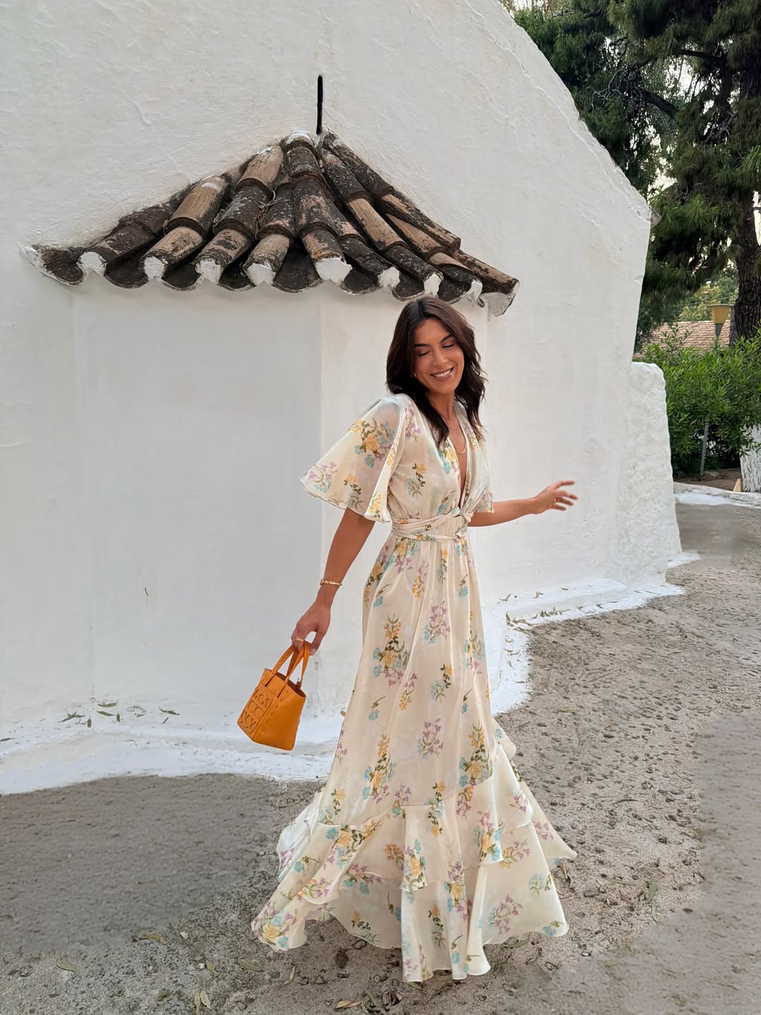 BUTTER BLOSSOM LONG DRESS