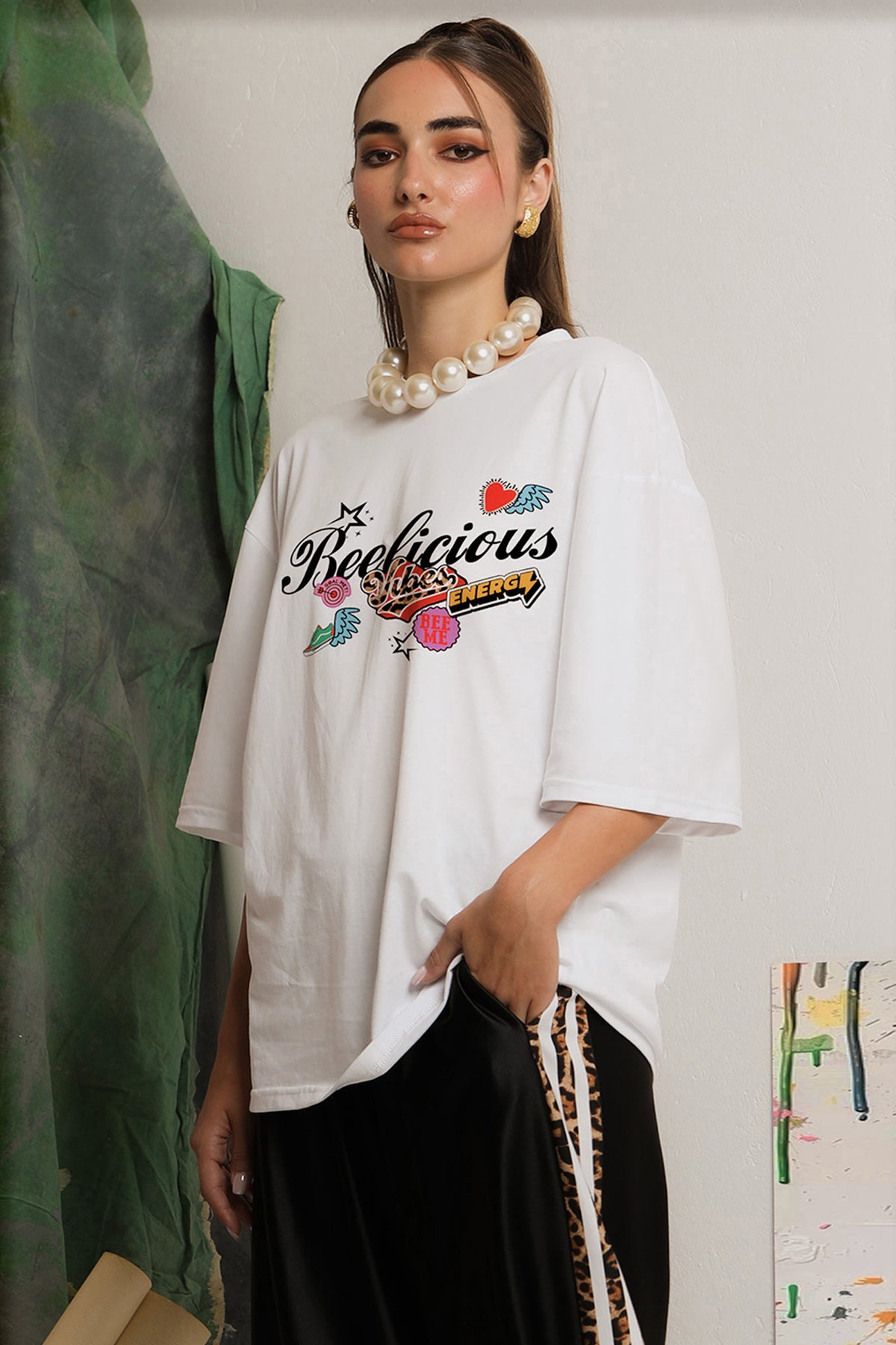 T-SHIRT BEELICIOUS (white)