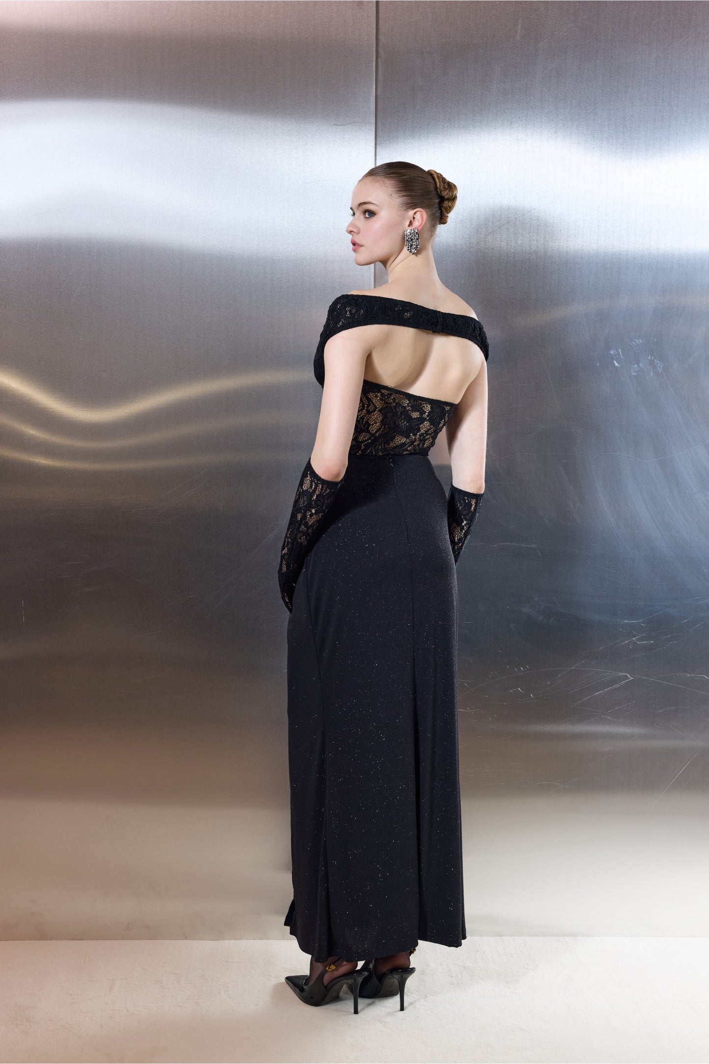 Midnight Allure Skirt Black