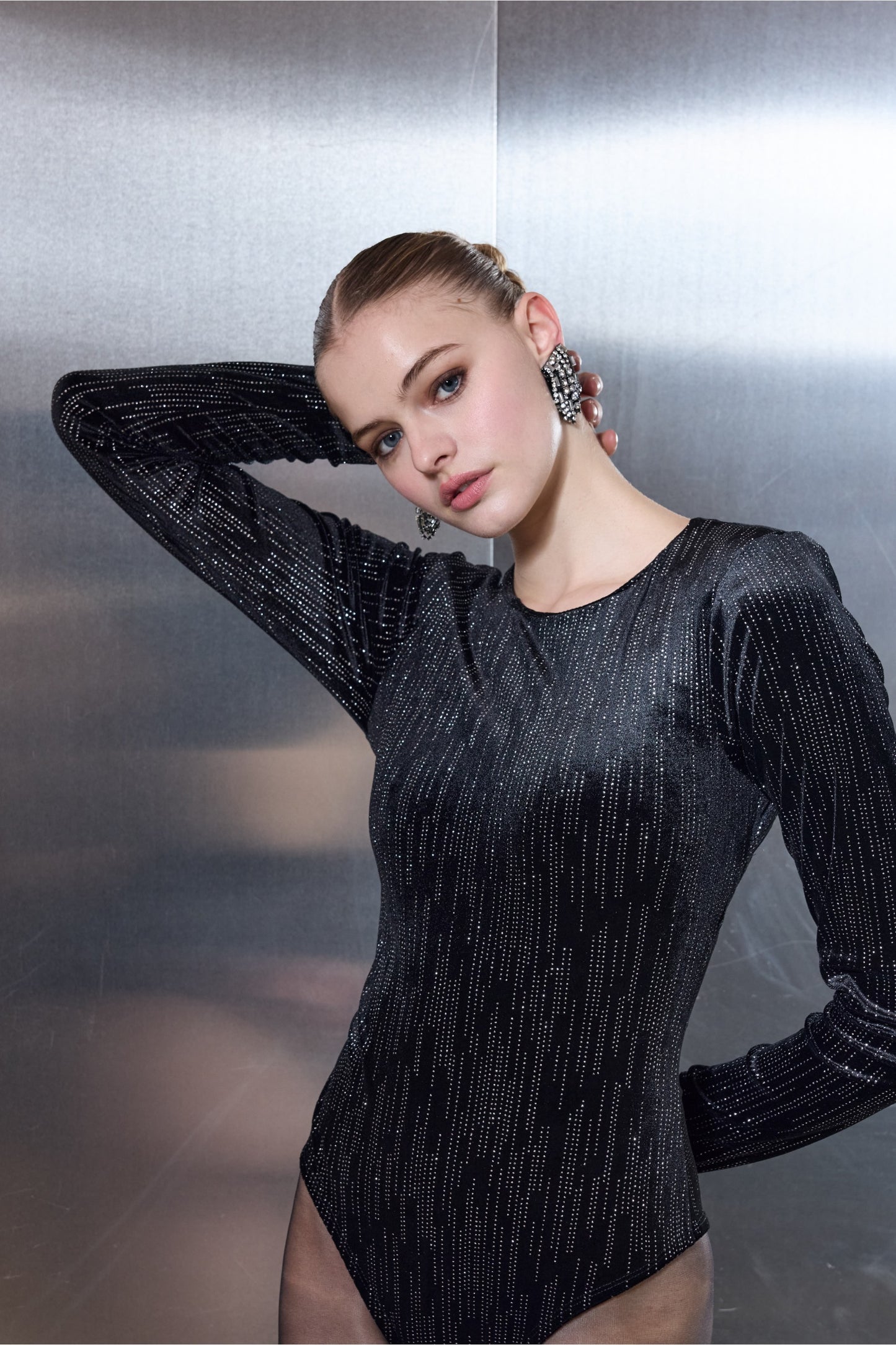 Midnight Sparkle Bodysuit