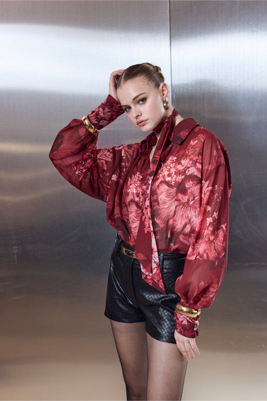 Oversized Festive Shirt