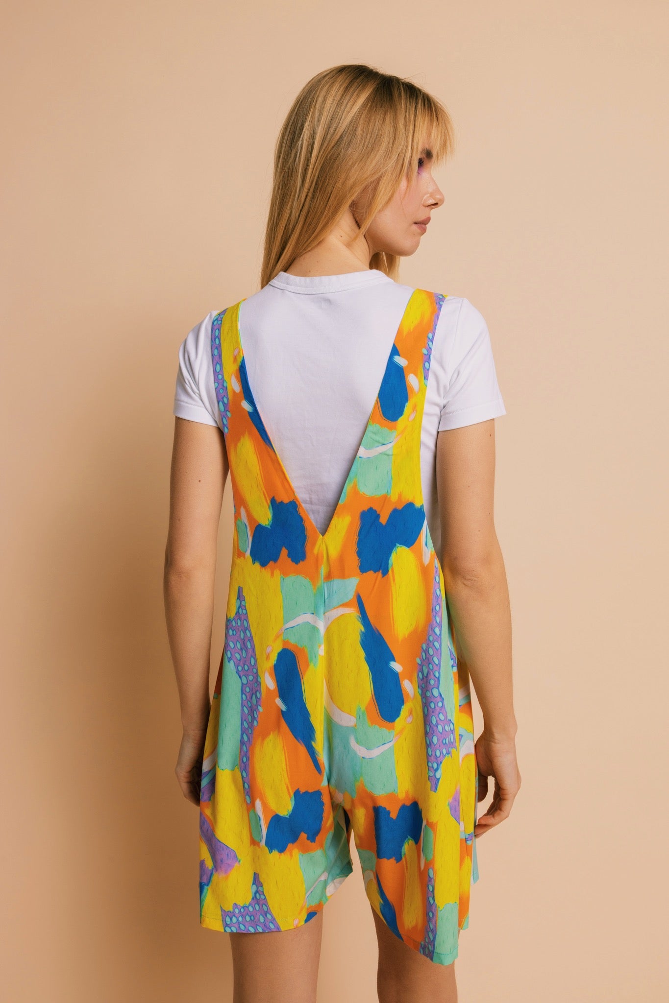Topazia dungarees shorts