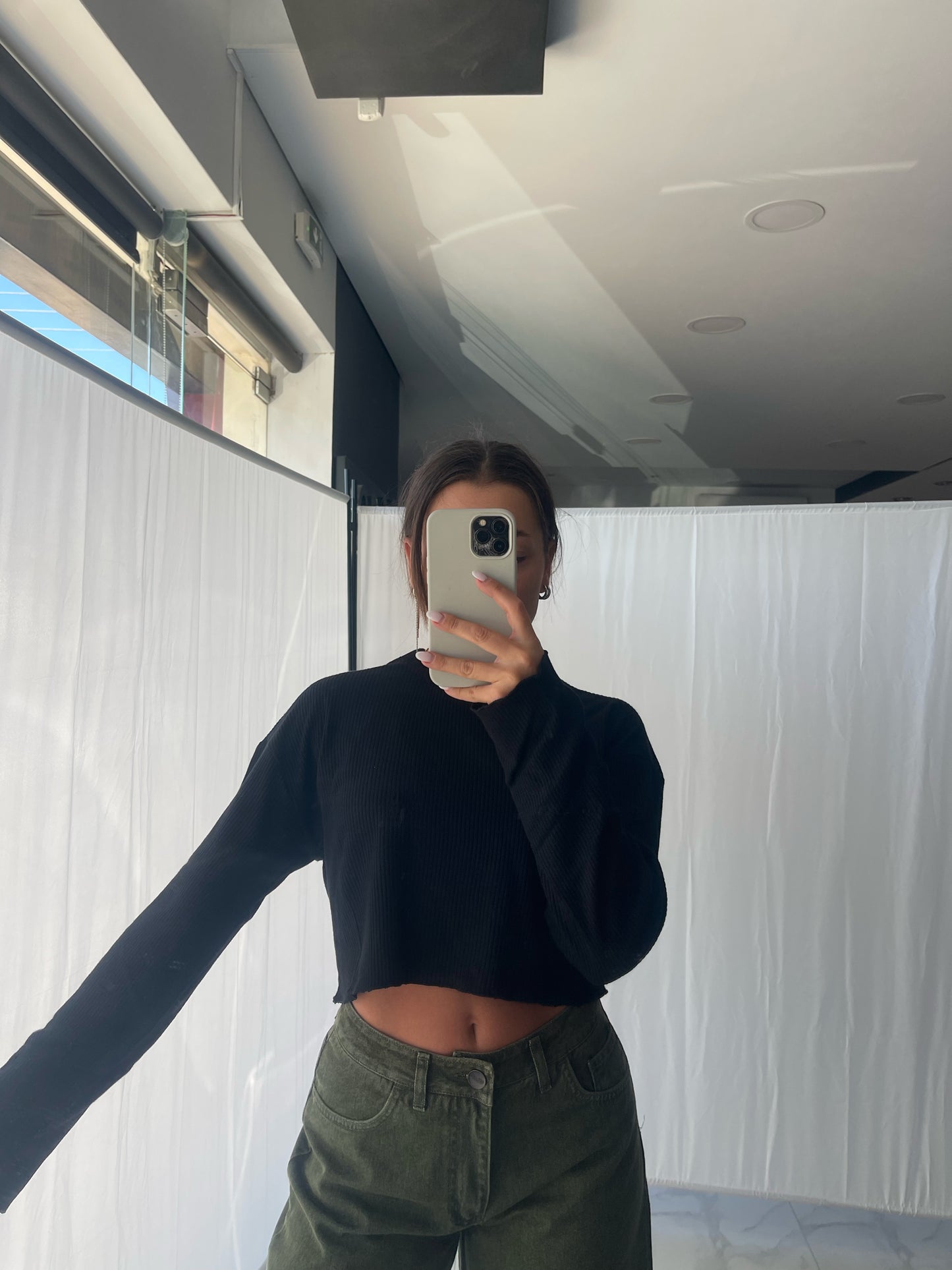 Gio Rib Top (Black)