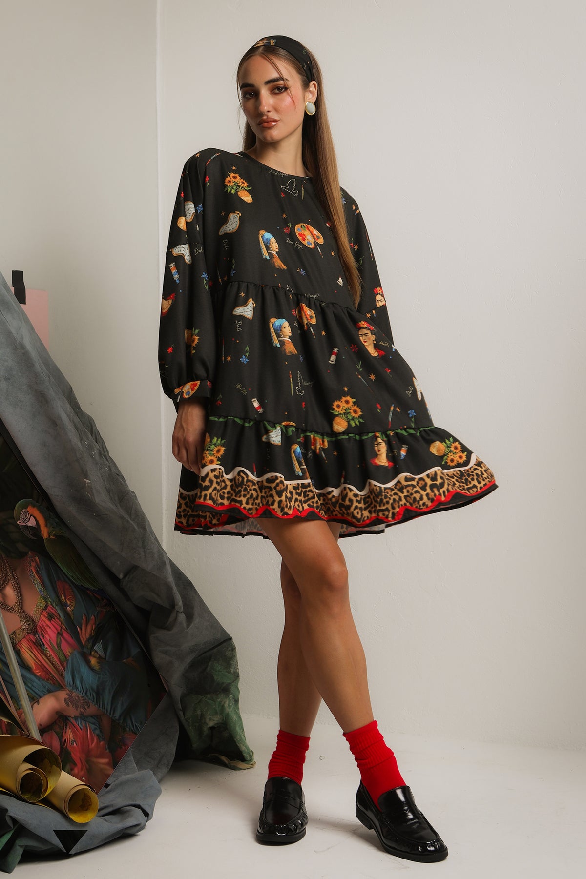LUMI DRESS (leopard)
