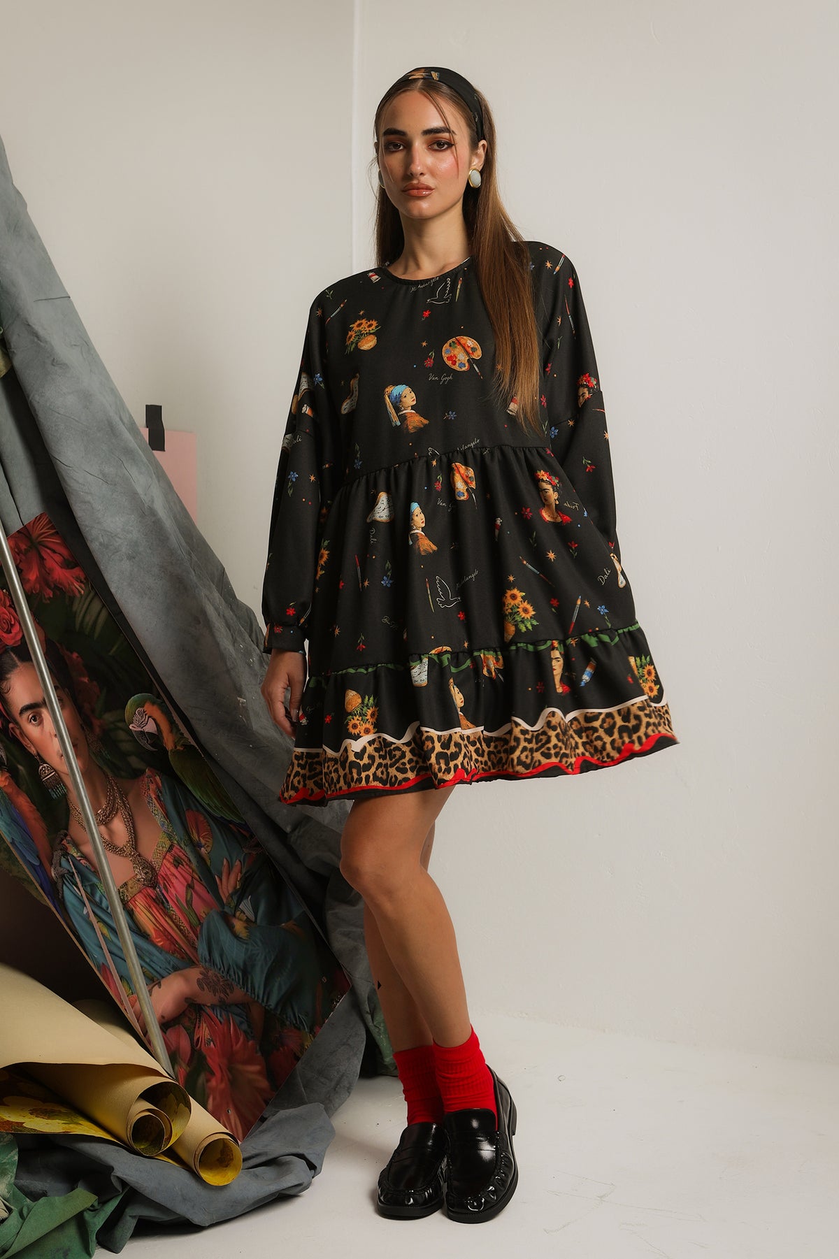LUMI DRESS (leopard)