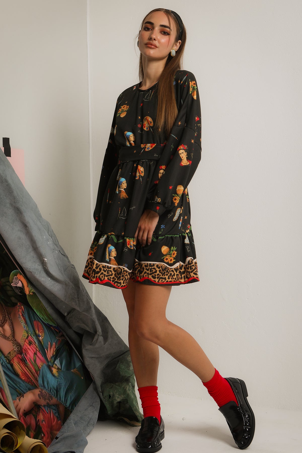 LUMI DRESS (leopard)