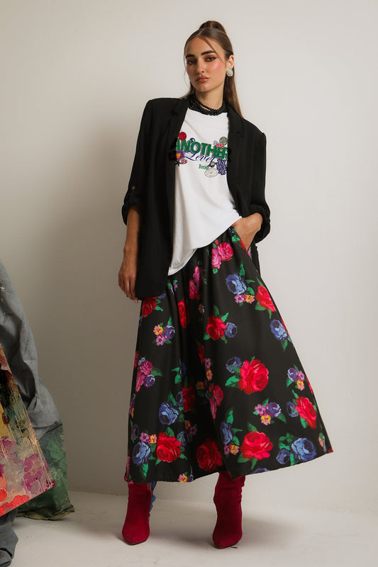 PEARL SKIRT (roses)