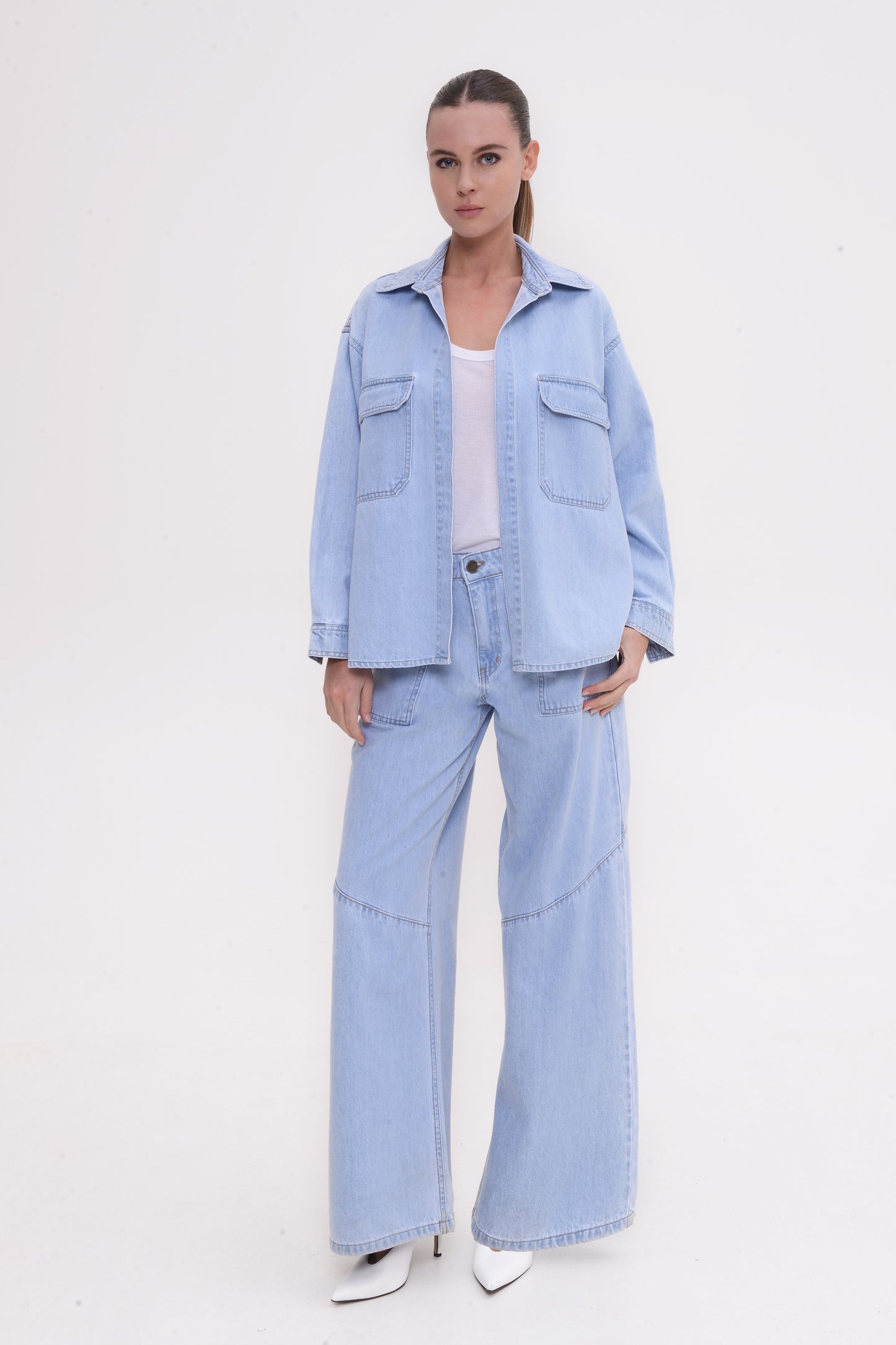Veronica Jacket Light Blue