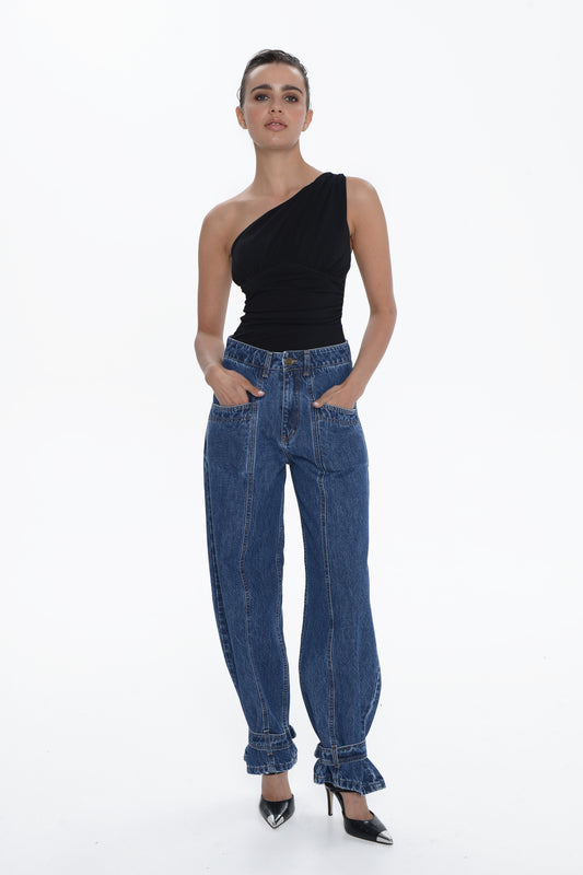 Skylar Mid Blue Pants