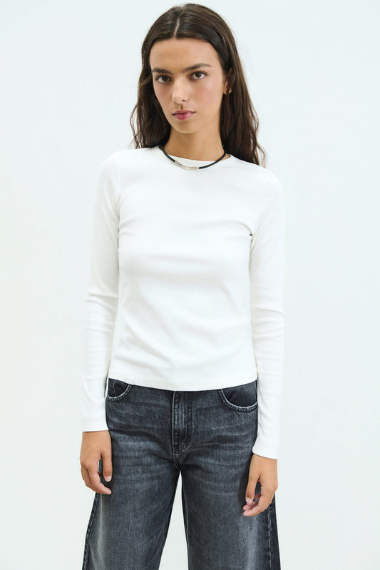 Iro Longsleeve Top White