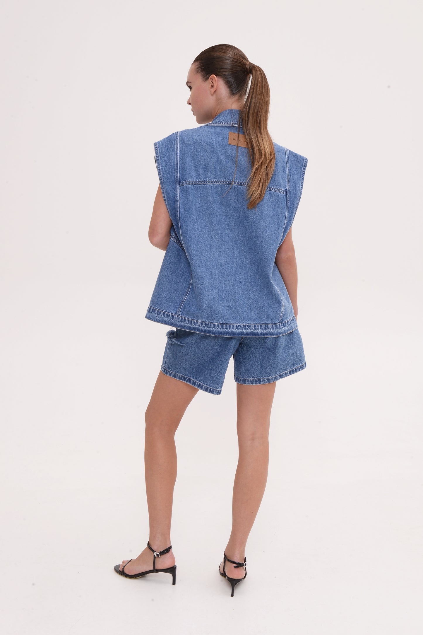 Blair Jacket Mid Blue