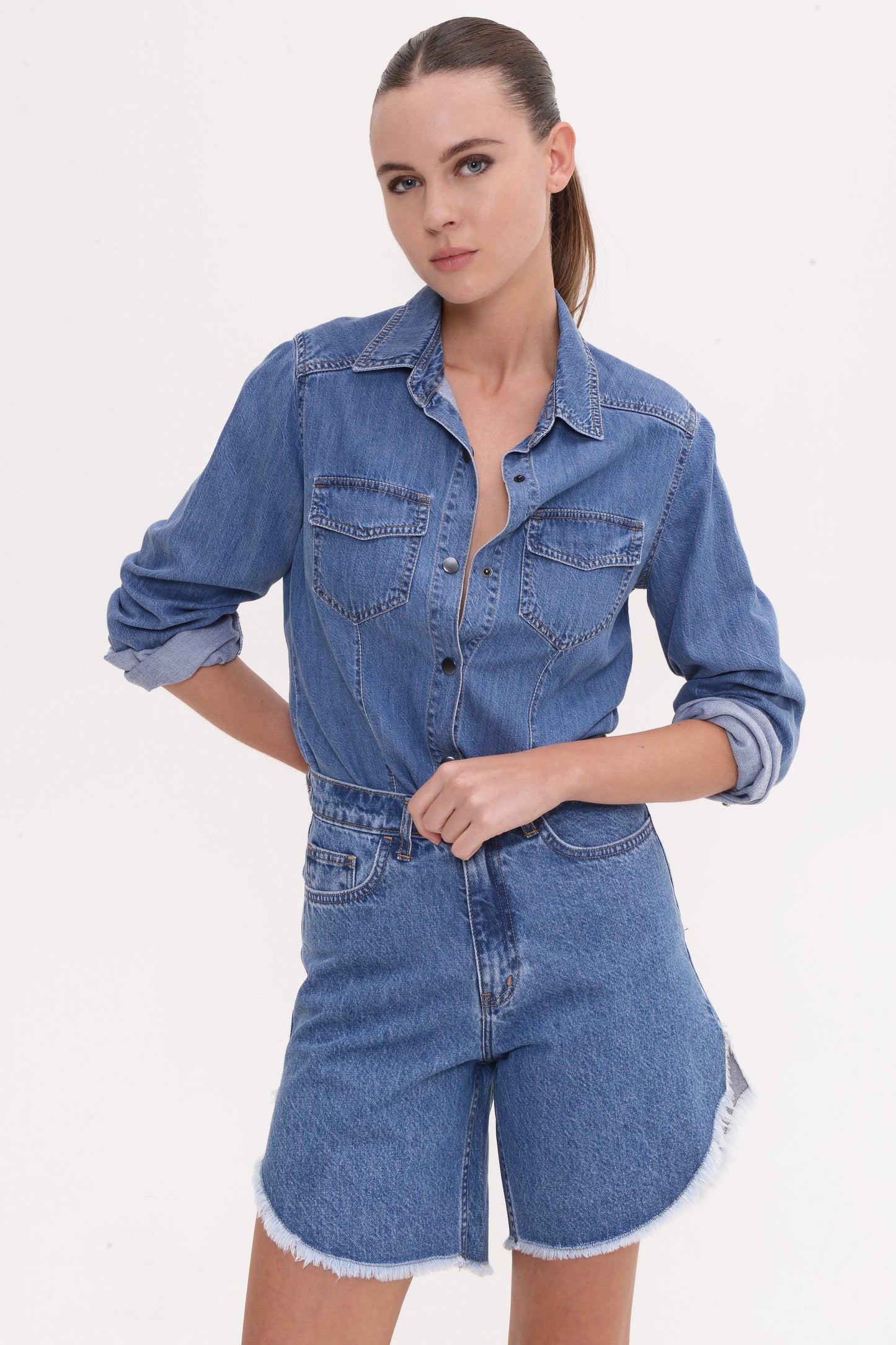 Olivia Mid Blue