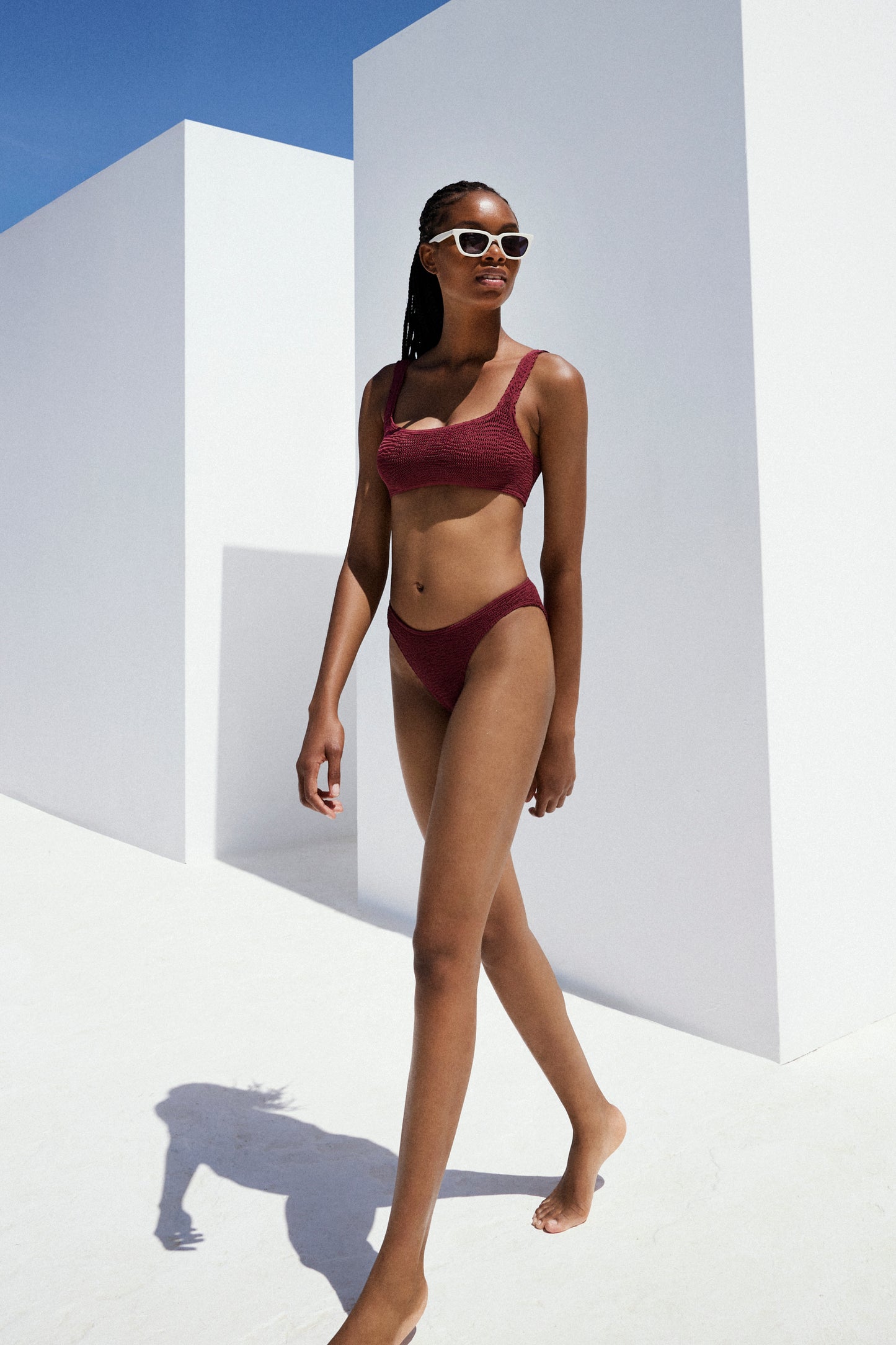 Garnet Square Neck Bikini