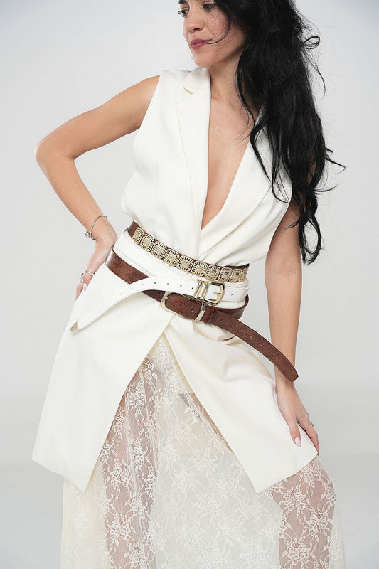 BROWN CLASSIC BELT